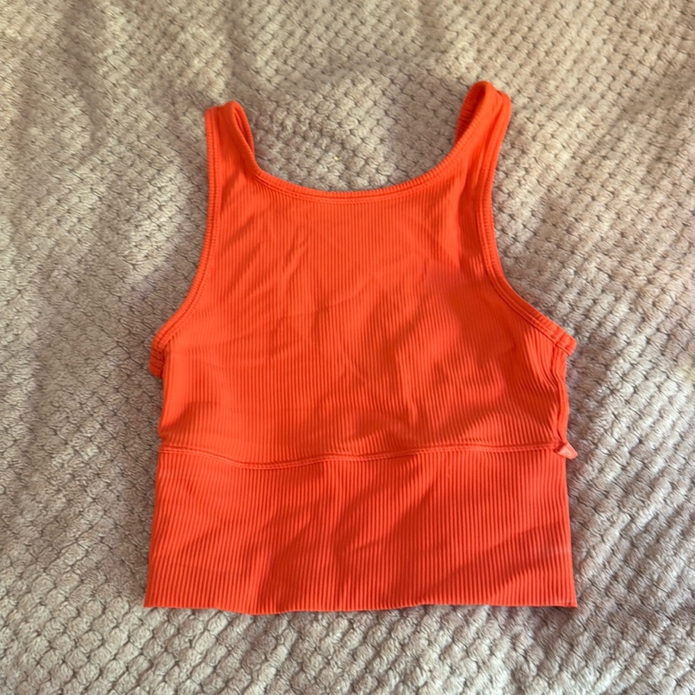 Orange Lululemon Top